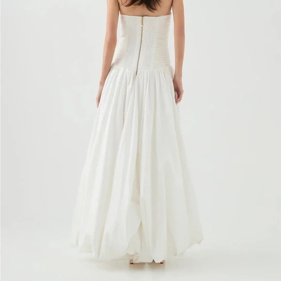 Aje Violette Bubble Hem Maxi Dress - Picture 2 of 9